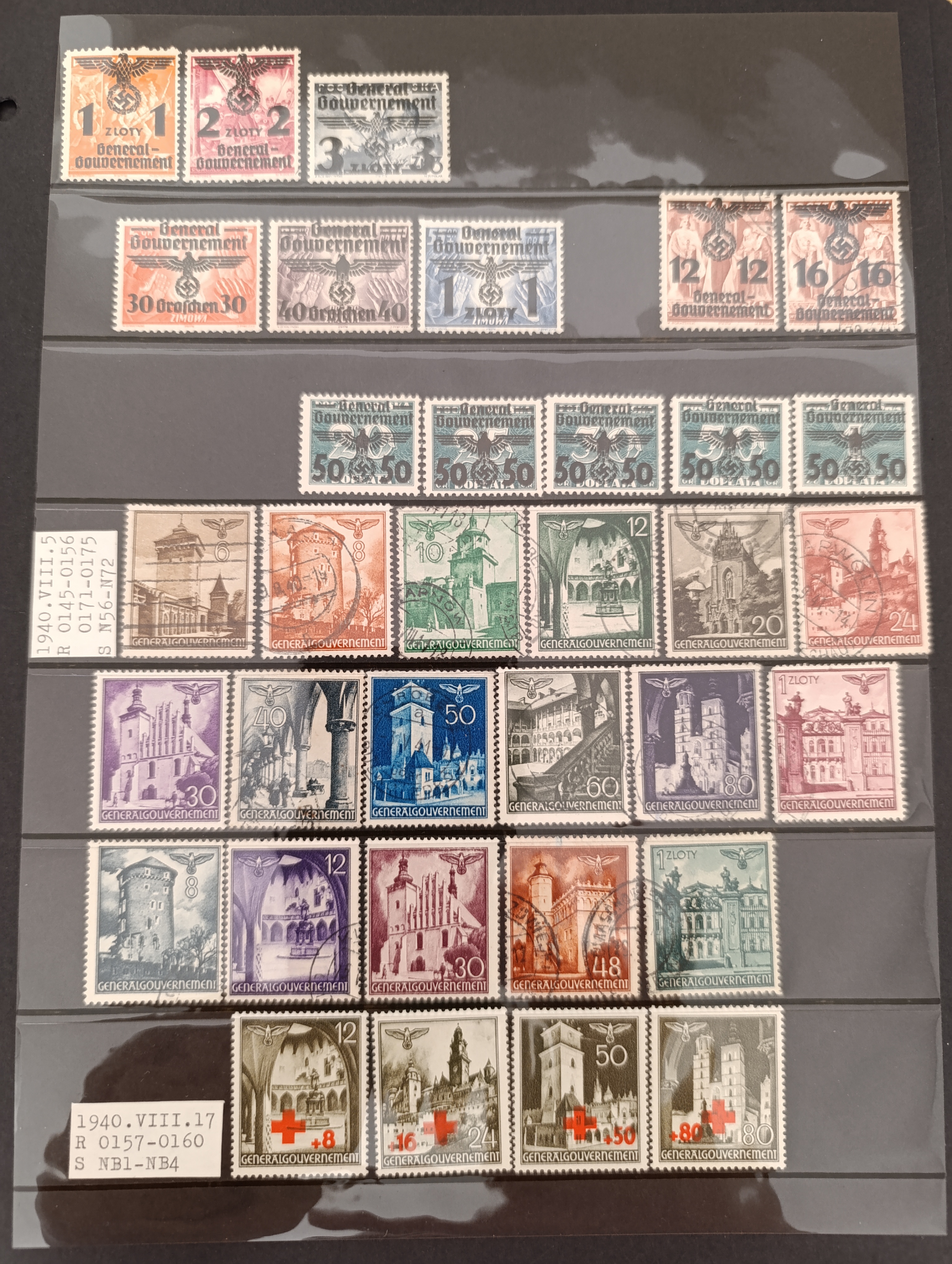 Generalgouvernement 1940 — альбомный лист