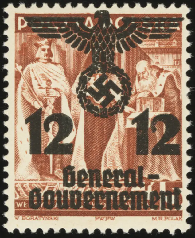Generalgouvernement — карточка Guttmann 1941